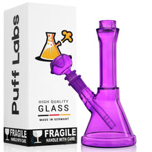 Glass Beaker-Base Bong Purple Puff Labs 8.5 | photo 3