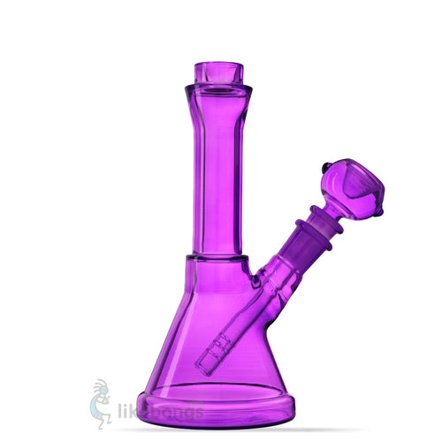 Glass Beaker-Base Bong Purple Puff Labs 8.5 | photo 1