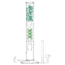 Big Glass Straight Amsterdam Ice Bong Coil-Perc Carb Clear 15.7 | photo 2