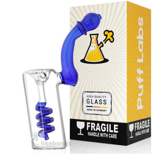 Best Glass Bubbler Coil-Perc Blue Puff Labs 6.5 | photo 3
