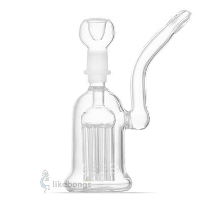 Water Bubbler with 4-arm Perc 2 Bowls Clear 6.7 | photo 1