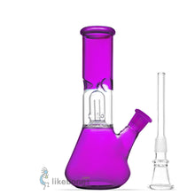 Cheap Glass Beaker-Base Ice Bong Perc Purple Puff Labs 8.5 | photo 2