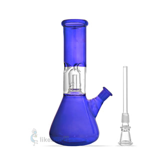 Cheap Glass Beaker-Base Ice Bong Perc Blue Puff Labs 8.5 | photo 2