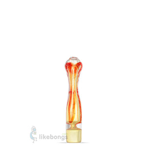 Fumed Glass Chillum Pipe Red EPIC 3 | photo 1