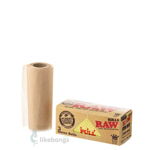 Raw Rolls Classic Natural Unrefined Rolling Paper King Size 9 Feet 1 Pack | photo 2