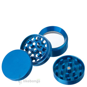 4-Piece Herb Grinder Magnetic Lid Blue 1.6 | photo 2