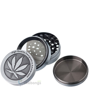 4-Piece Herb Grinder Amsterdam Old Silver Grace Glass1.6 | photo 2
