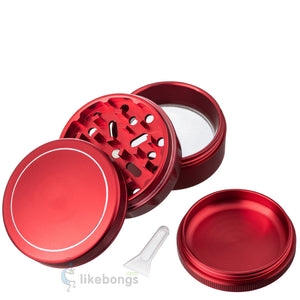 4-Piece Herb Grinder Red Magnetic Cover 2.3 | photo 2