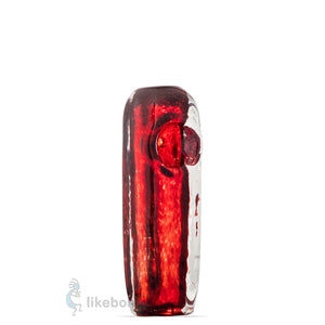 Girly Smoking Glass Heavy Pipe Red 3.5 | photo 2