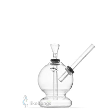 Mini Glass Round Bubbler with Carb Hole Clear 5 | photo 1