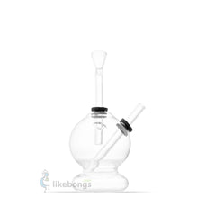 Mini Glass Round Bubbler with Carb Hole Clear 5 | photo 2