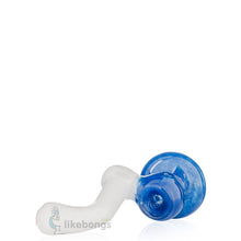 Mini Glass Bent Neck with Carb Hole Blue Puff Labs 5 | photo 2