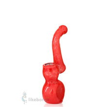 Mini Thick Glass Bubbler Water Pipe Red Puff Labs 5 | photo 2