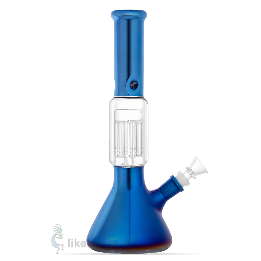 High Quality Glass Ice Beaker-Base Bong Perc Blue 12 | photo 1