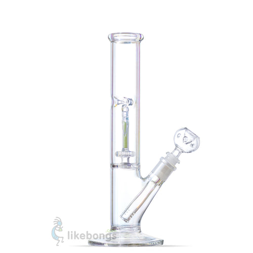 Iridescent Straight Ice Bong Perc with Fumed 11.8 | photo 1