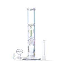 Iridescent Straight Ice Bong Perc with Fumed 11.8 | photo 2