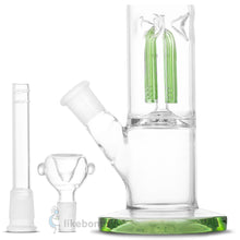High Quality Glass Bong Ice 4-arm Perc Green 9.5 | photo 2