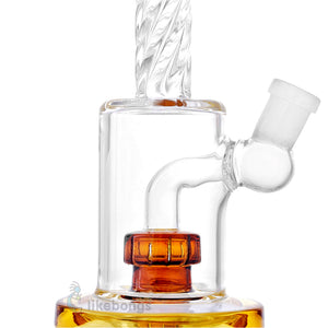 High Quality Glass Matrix-Percolator Bong Amber 8.5| photo 2