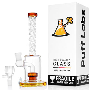 High Quality Glass Matrix-Percolator Bong Amber 8.5| photo 4