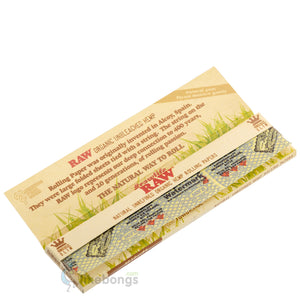 Raw Organic Hemp Connoisseur 1 1/4 King Size Slim Rolling Papers 32 Leaves | photo 2