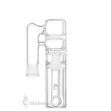 18.8 mm 90 Glass Precooler with 3-Honeycomb Percolator Clear | photo 2