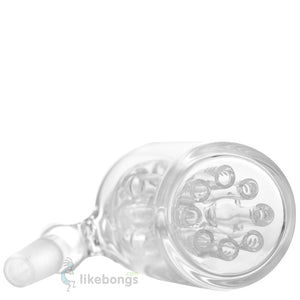14.4 mm 45 Glass Precooler with 8-Arms Slitted Percolator Clear | photo 2