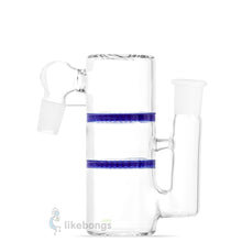 18.8 mm 45 Glass Precooler with 2-Honeycomb Percolator Clear | photo 1