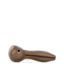 Chrome Effect Glass Spoon Pipe Gold 4 | photo 1