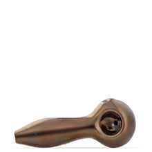 Chrome Effect Glass Spoon Pipe Gold 4 | photo 2