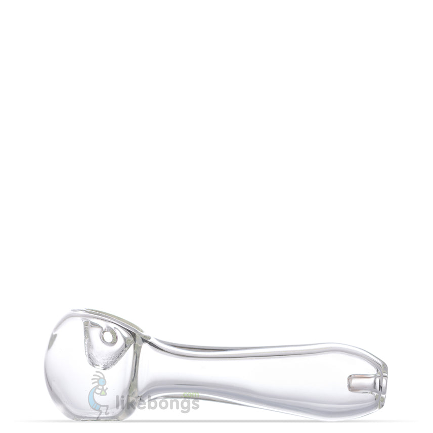Glass Hand Spoon Pipe Clear 5 | photo 1