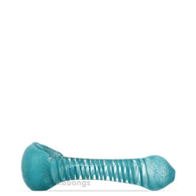 Glass Spoon Pipe Spiral Turquoise 4.7 | photo 1