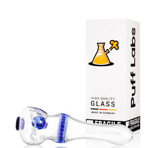 Honeycomb Smoking Heavy Pipe Clear Puff Labs 5 | photo 4