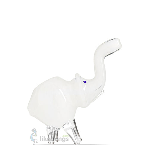 Best Glass Bubbler with Downstem Elephant White EPIC 5 | photo 1