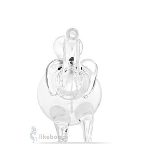 Glass Bubbler with Downstem Elephant Clear EPIC 5 | photo 2