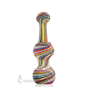 Thick Glass Bubbler with Carb Hole Multicolored US DEVICE 6 | photo 2