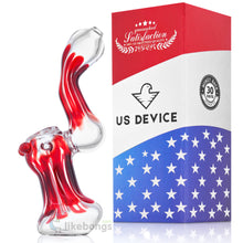 Thick Glass Bubbler Red US DEVICE 6 | photo 4